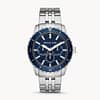 Michael Kors Men's Cunningham Multifunction Stainless Steel Blue Dial 44mm MK7153