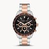 Michael Kors Layton Men’s Quartz Stainless Steel Black Dial Watch 45mm MK8913