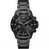Emporio Armani Men’s Quartz Stainless Steel Black Dial Watch 43mm AR11363