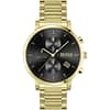 Hugo Boss Men’s Chronograph Quartz Stainless Steel Black Dial Watch 43mm 1513781