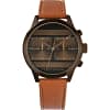 Tommy Hilfiger Men’s Quartz Brown Leather Strap Brown Dial Watch 44mm 1791594