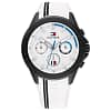 Tommy Hilfiger Men’s Quartz White Silicone Strap White Dial Watch 45mm 1791862