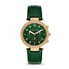 Michael Kors Women’s Quartz Green Leather Strap Green Dial 39mm Watch MK6985