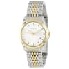 Gucci Women’s Swiss Made Quartz Stainless Steel Silver Dial 27mm Watch YA126511