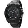 Fossil Men’s Chronograph Quartz Stainless Steel Black Dial 50mm Watch FS5712