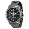 Fossil Men’s Chronograph Quartz Stainless Steel Black Dial 45mm Watch FS4721