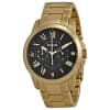 Fossil Men’s Chronograph Quartz Stainless Steel Black Dial 44mm Watch FS4815