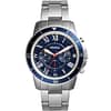 Fossil Men’s Chronograph Quartz Stainless Steel Blue Dial 44mm Watch FS5238