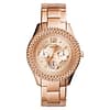 Fossil Women’s Quartz Rose Gold Stainless Steel Rose Gold Dial 38mm Watch ES3590
