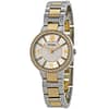 Fossil Women’s Quartz Stainless Steel Silver Dial 34mm Watch ES3503