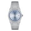 Tissot Unisex Quartz Swiss Made Silver Stainless Steel Light blue Dial 35mm Watch T137.210.11.351.00
