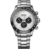 Hugo Boss Men’s Chronograph Quartz Stainless Steel Silver Dial 45mm Watch 1512964