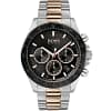 Hugo Boss Men’s Analog Stainless Steel Black Dial 45mm Watch 1513757