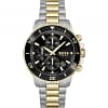 Hugo Boss Men’s Quartz Two-Tone Stainless Steel Black Dial 45mm Watch 1513908