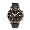 TISSOT Men’s Quartz Black Silicone Strap Black Dial 45mm Watch T120.417.37.051.00