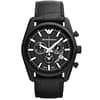 Emporio Armani Men’s Quartz Chronograph Black Dial 43mm Watch AR6035