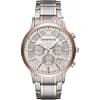 Emporio Armani Men’s Quartz Stainless Steel Black Dial 43mm Watch AR11077