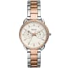 Fossil Women’s Quartz Stainless Steel Silver Dial 35mm Watch ES4396