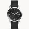 Fossil Men’s Quartz Leather Strap Black Dial 42mm Watch FS5406