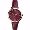 Fossil Women’s Quartz Purple Leather Strap Purple Dial 36mm Watch ES4099