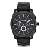 Fossil Men’s Chronograph Stainless Steel Black 45mm Watch FS4552