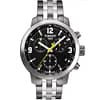 TISSOT Men’s Quartz Swiss Made Stainless Steel Black Dial 42mm Watch T055.417.11.057.00