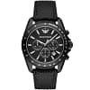 Emporio Armani Men’s Quartz Black Nylone Strap Black Dial 44mm Watch AR6131