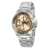 Fossil Men’s Chronograph Quartz Stainless Steel Beige Dial 45mm Watch FS5163