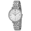Fossil Women’s Quartz Silver Stainless Steel Silver Dial 36mm Watch ES3545