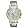 Emporio Armani Men’s Chronograph Quartz Stainless Steel Grey Dial 43mm Watch AR11076