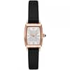 Emporio Armani Women’s Quartz Leather Strap White Pave Dial 26mm Watch AR11408