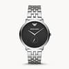 Emporio Armani Men’s Quartz Stainless Steel Black Dial 46mm Watch AR11161