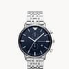 Emporio Armani Men’s Quartz Stainless Steel Blue Dial 43mm Watch AR1648