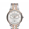 Emporio Armani Men’s Quartz Stainless Steel Silver Dial 43mm Watch AR1826