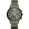 Emporio Armani Men’s Chronograph Quartz Stainless Steel Grey Dial 43mm Watch AR11117