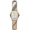 Burberry Women’s Swiss Made Quartz Multicolor Leather Strap Mother Of Pearl Dial 26mm Watch BU9226