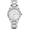 Burberry Women’s Swiss Made Stainless Steel Silver Dial 34mm Watch BU9100