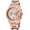 Michael Kors Women’s Quartz Stainless Steel Rose Gold Dial 41mm Watch MK5727