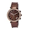 Michael Kors Women’s Quartz Chocolate Stainless Steel Chocolate Dial 39mm Watch MK5578