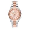 Michael Kors Women’s Quartz Two-tone Stainless Steel Rose Gold Mother Of pearl Dial 38mm Watch MK7219