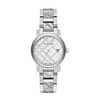 Burberry Women’s Stainless Steel Swiss Made Silver Dial 34mm Watch BU9144