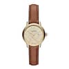 Burberry Women’s Swiss Made Leather Strap Gold Dial 32mm Watch BU10101