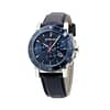 Burberry Men’s Quartz Swiss Made Leather Strap Blue Dial 42mm Watch BU9383