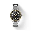 Tissot Women’s Swiss Made Quartz Silver Stainless Steel Black Dial 36mm Watch T120.210.21.051.00