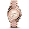 Michael Kors Women’s Quartz Chronograph Stainless Steel Rose Gold Dial 38mm Watch MK5943