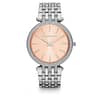 Michael Kors Women’s Quartz Stainless Steel Pink Dial 39mm Watch MK3218