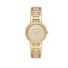 Michael Kors Women’s Quartz Stainless Steel Gold Dial 33mm Watch MK3985