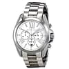 Michael Kors Men’s Chronograph Quartz Stainless Steel Silver Dial 42mm Watch MK5535