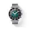 TISSOT Men’s Quartz Swiss Made Stainless Steel Green Gradient Dial 45mm Watch T120.417.11.091.00