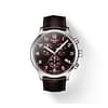TISSOT Men’s Swiss Made Quartz Brown Leather Strap Brown Dial 45mm Watch T116.617.16.297.00